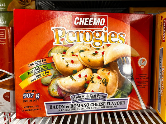 Cheemo Perogies with Bacon and Romano Cheese 907g
