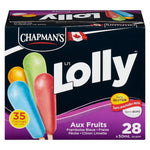 Chapman's Low Calorie Fruity Li'l Lolly in a Box, 28 x 50mL