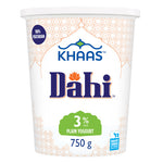 Dahi 3  Plain Yogurt 750 gm