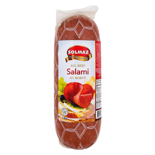 Solmaz Mild Halal Beef Salami 1 kg