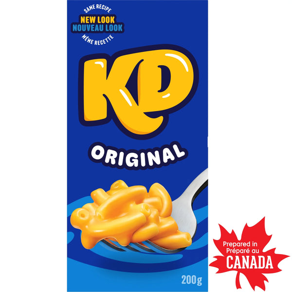 Kraft Dinner Original Macaroni and Cheese Dinner, 200g Box, 200g