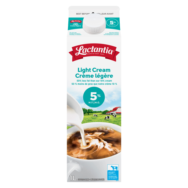 Lactantia Table Cream 5% 1L