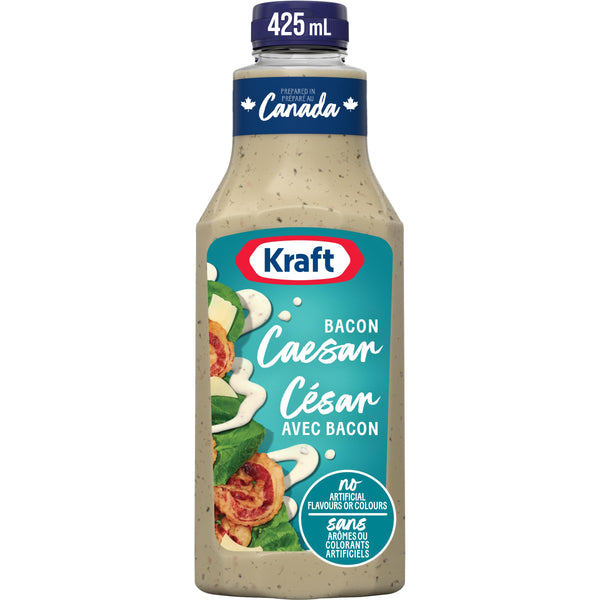 Kraft Creamy Caesar With Bacon Dressing 425ml