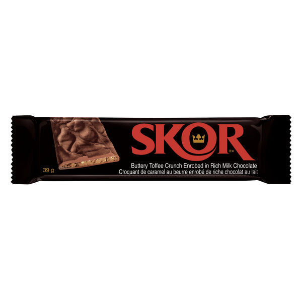 Skor Chocolate Bars 18 x 39 g