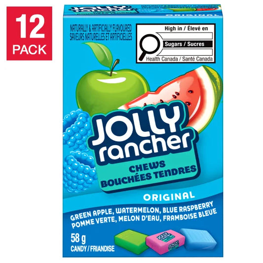 Jolly Rancher Chew 12 x 58 g