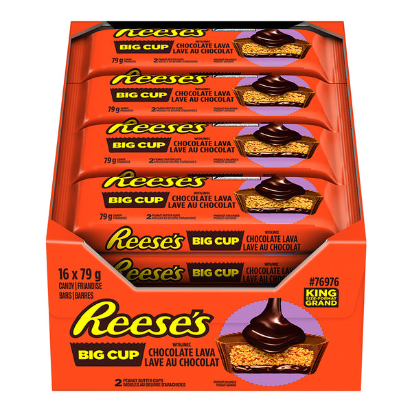 Reese's Big Cup With Chocolate Lava 16 x 79 g
