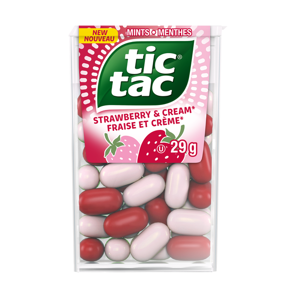 TIC TAC Strawberry and Cream 12 x 29 g