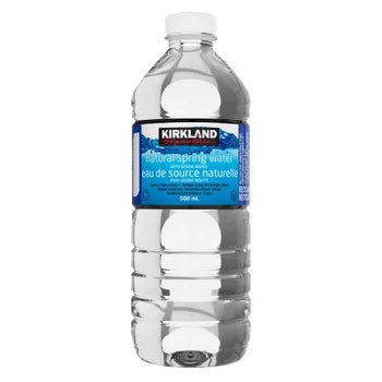 Kirkland Signature Natural Spring Water 40 × 500 mL