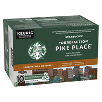 Starbuck Medium Roast K-Cup Coffee Pods, Pike Place 125g