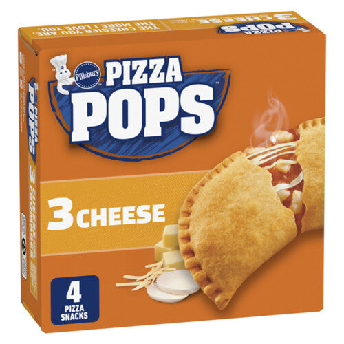 Pillsbury Frozen Pizza Pops, 3 Cheese 4 Pack 380G