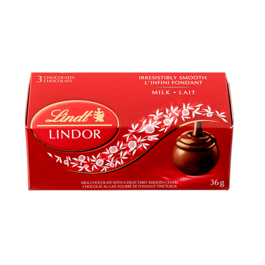 Lindt Lindor Milk Chocolate Truffles 12 x 36 g