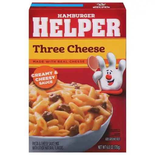 Hamburger Helper 3 Cheese Mani 1box 170 gm
