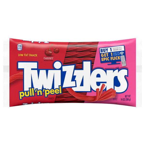 Twizzlers Pull N Peel Cherry 396g
