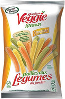 Sensible Portions Garden Veggie Straws Cheddar 120g