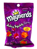 Maynards Juicy Squirts Berry 170g.