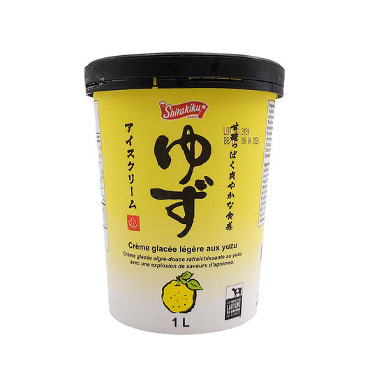 Shirakiku Yuzu Ice Cream (1L)