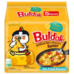 Samyang – Spicy Chicken Buldak Noodle (Cheese) 140g x 5, Pack of 5 (140g each), Creamy Cheese, 700g