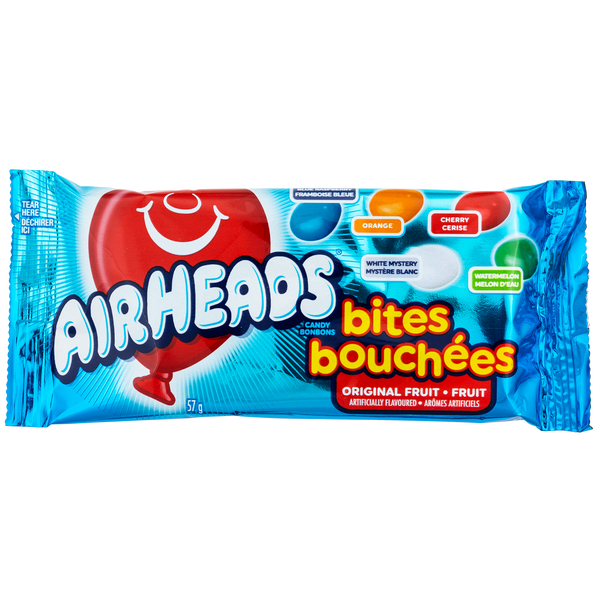 Airheads Original Fruit Candy Bites 18 x 57 g