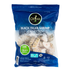 Olivia Frozen Black Tiger Shrimp 8-12, 680 g