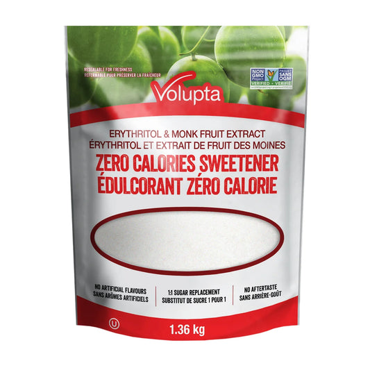 Volupta - Erythritol Monk Fruit Sweetener 1.36 kg