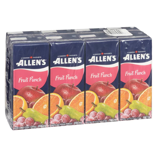 Allen's Fruit Punch Cocktail, 8 x 200 ML