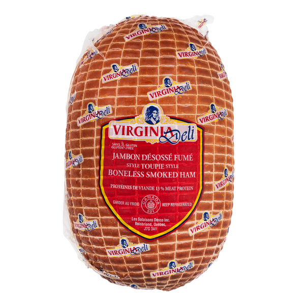 Virginia Deli Whole Toupie Style Ham 5 kg average weight*