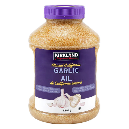 Kirkland Signature Minced California Garlic 1.36 kg