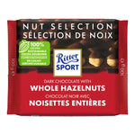 Ritter Sport Dark Chocolate Whole Hazelnut 10 x 100 g