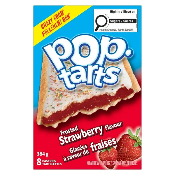 Pop Tarts Frosted Strawberry  384g