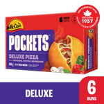 McCain Frozen Deluxe Pizza Pockets 600 g