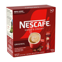 Sweet & Creamy Instant Coffee Mix, Single-serve Sachets Containing Coffee, Coffee Whitener & Sugar, Just Add Hot Water, 100% Responsibly Sourced Coffee, 351 g