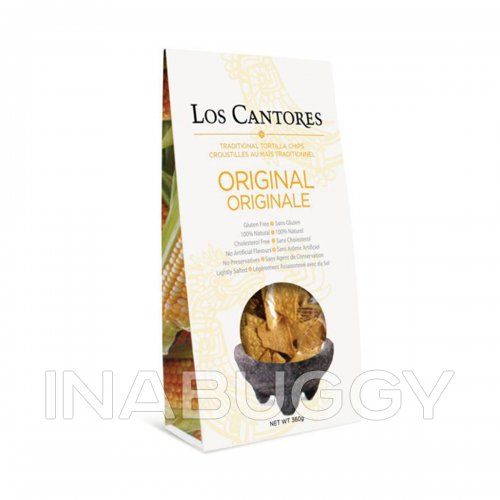 Los Cantores Tortilla Chips, Original 360g