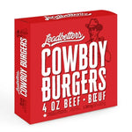 Leadbetter Cowboy Burgers 12 X 113g