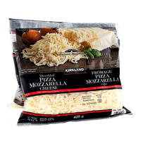 Kirkland Signature Shredded Pizza Mozzarella Cheese	2 x 625 g