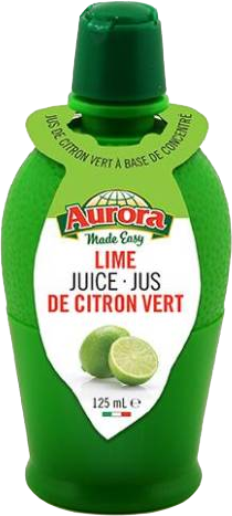 AuroraGB Made Easy Lime Juice, 125ml
