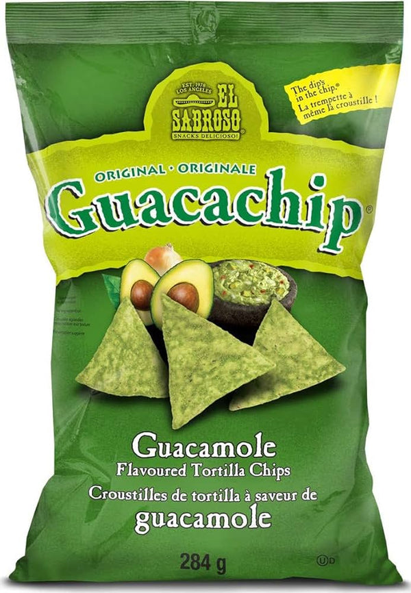 El Sabroso Gaucamole Tortilla Chips 284g