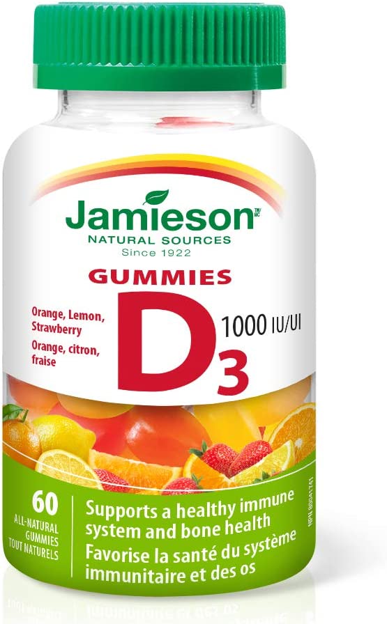 Jamieson D3 1000 IU Gummies