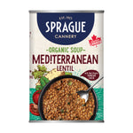 Sprague Organic Mediterranean Lentil Soup, 398ml Reheat and Serve