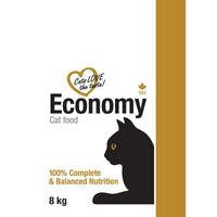 Economy Cat Food 8kg - 100% Complete and Balanced Nutrition for Adult Cats, 8 Kg