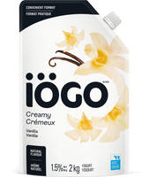 iÖGO Vanilla Yogurt Pouch 1.5%, 2KG