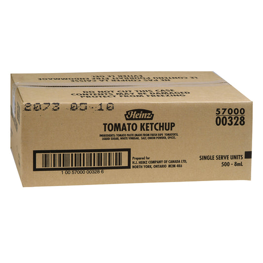 "Heinz Ketchup Single-serve Pack of 500", 500x8ml
