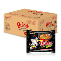 Samyang Buldak Korean Hot Spicy Chicken Stir Fried Ramen | 4.94 oz | Pack of 40, 5.600Kg