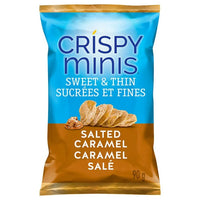 Salted Caramel Flavoured Brown Rice Chips, Crispy Minis 90g