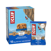 CLIF BAR Energy Bars, Chocolate Chip, Granola Bar, High in Protein, Contains 70% Organic Ingredients, 680g