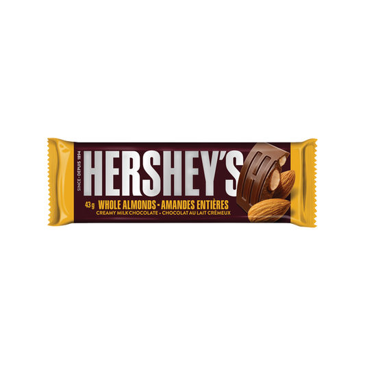 Hershey’s Almond Chocolate Bars 36 x 43 g