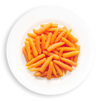 Carrot Whole Baby Grade A (6X2Kg)