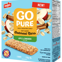 Go Pure Apple Cinnamon Oatmeal Bars 175g
