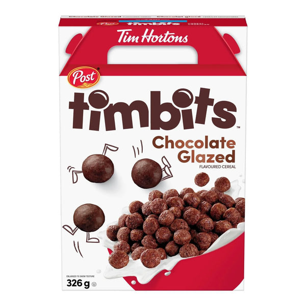 Timbits Choc Glazed Cereal 326g
