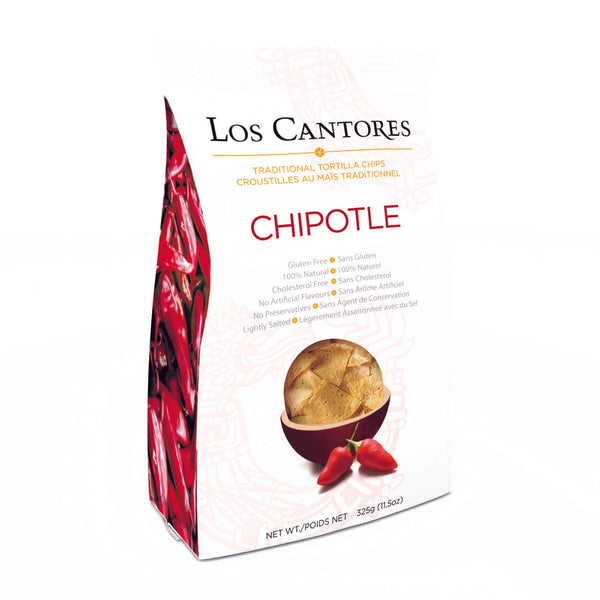 Los Cantores Chipotle Tortilla Chips 360g