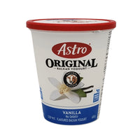 Astro Balkan Fat Free Yogurt, Vanilla 650g